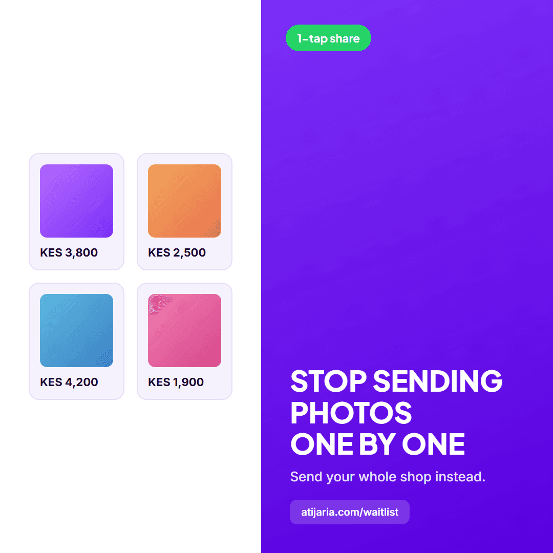 Stop sending product photos one by one